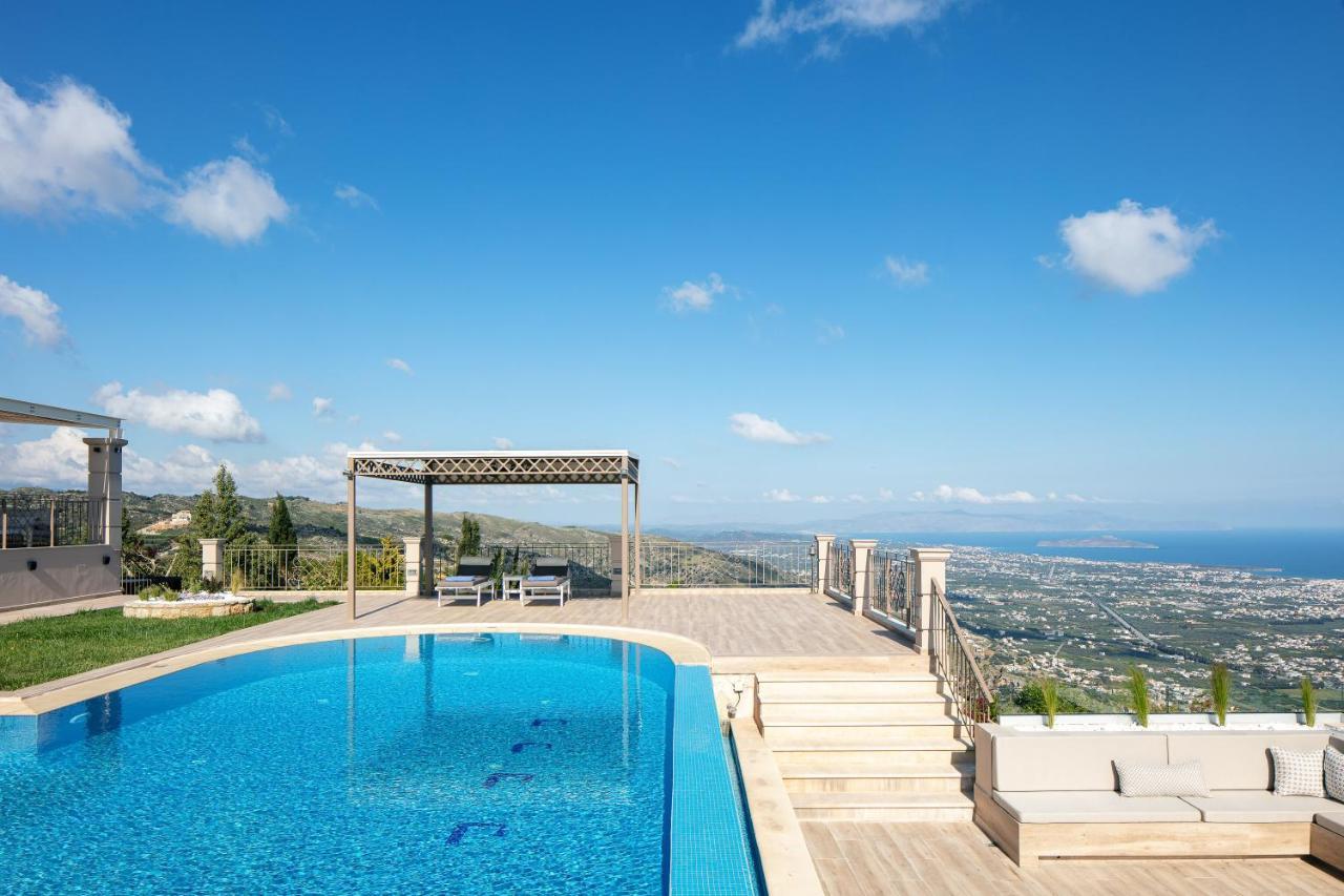 Villa Golden Hill Chrissi Akti Chania Exterior foto