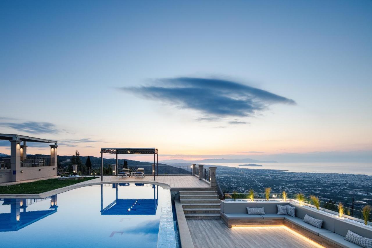 Villa Golden Hill Chrissi Akti Chania Exterior foto