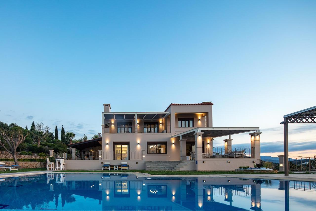 Villa Golden Hill Chrissi Akti Chania Exterior foto