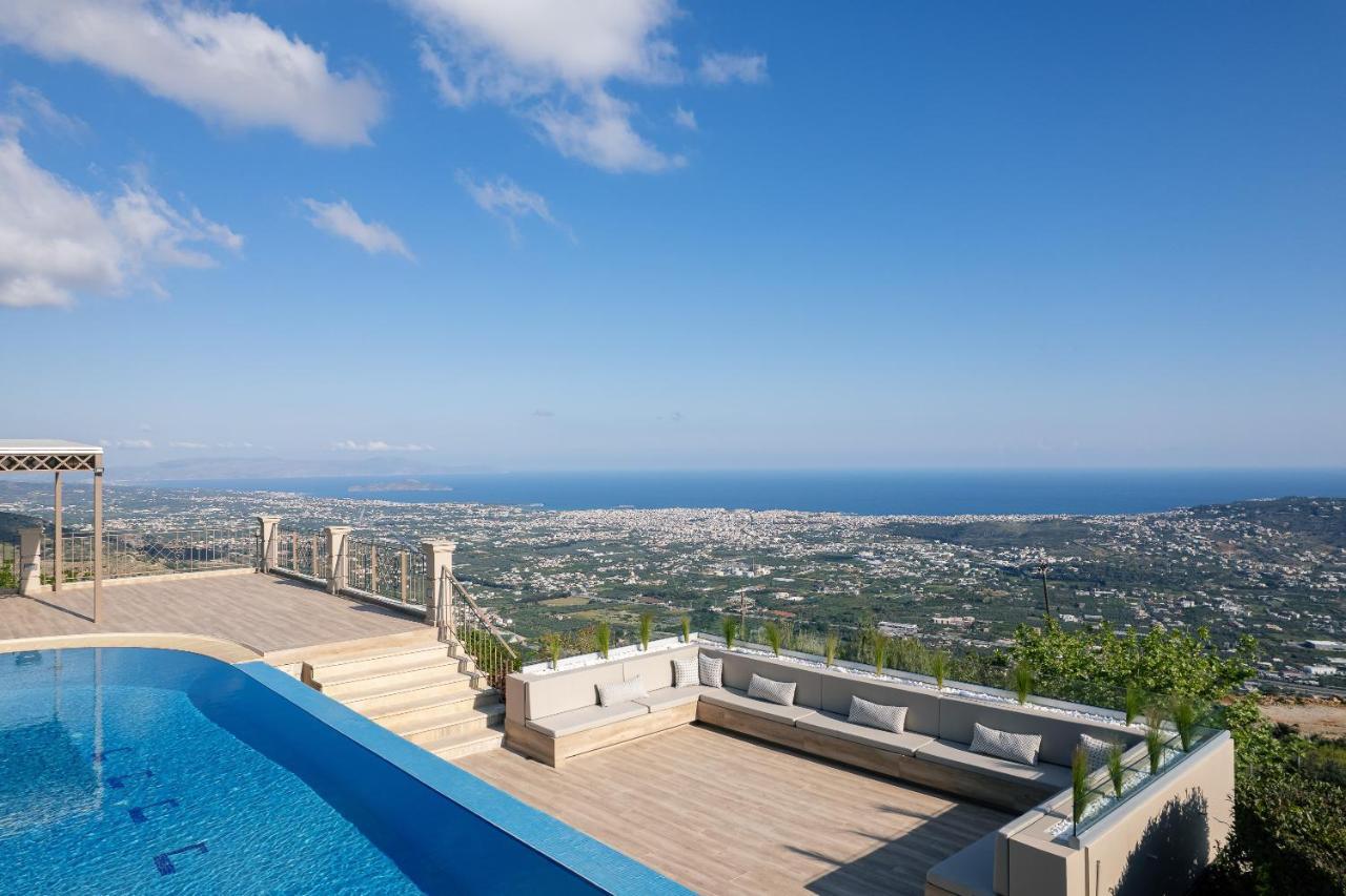 Villa Golden Hill Chrissi Akti Chania Exterior foto