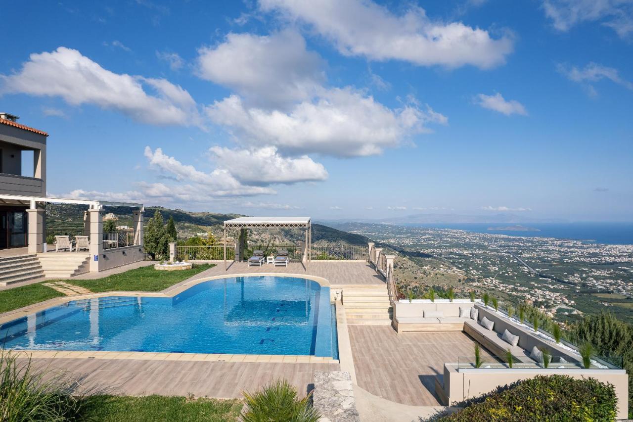 Villa Golden Hill Chrissi Akti Chania Exterior foto